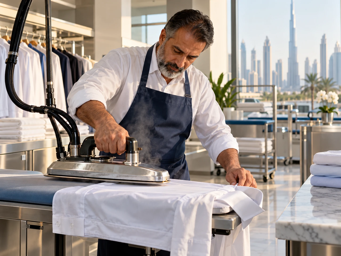 Garment-care craftsmanship at SMF Laundry Services